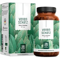 Rutin & Steinklee Komplex hochdosiert vegan - Venenschatz Naturtreu® Kapseln 67,7 g