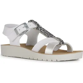 GEOX Costarei Sandalen White / Silver 26