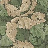 William Morris At Home Acanthus Vliestapete 10 m x 0,66 m 1 St Grün 34193