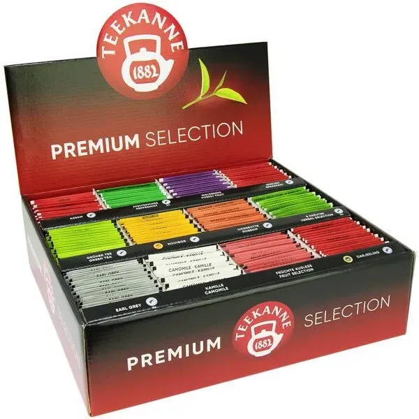 TEEKANNE Teebox »Premium Selection« 180er-Pack Tassenportionen im Aromakuvert