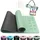 outdouse Yoga Matte, TPE Yogamatte Rutschfest Hautfreundliche Gymnastikmatte mit Ausrichtungslinien Sportmatte Dicke 6mm, Fitnessmatte Turnmatte Pilates Matte mit Tragegurt 183x61cm