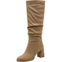 TAMARIS Damen Stiefel Leder beige 40
