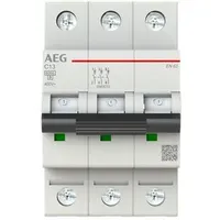 Busch-Jaeger AEG EN63C13 Leitungsschutzschalter AC C, 13A, 3p, 400V,