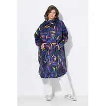 laurasøn Funktions-Regencape, Unisex, Print, Kapuze Marine 1Size 840286130-1 - Einheitsgröße