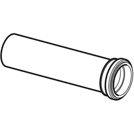 Geberit Spülrohrverlängerung Dichtung 30 cm Schwarz/Weiß