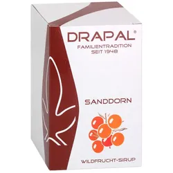 DRAPAL® Sanddorn Wildfruchtsirup Glas mit Faltschachtel