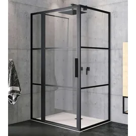 Riho Grid Duschkabine mit Pendeltür 120 x 100 cm G004021121