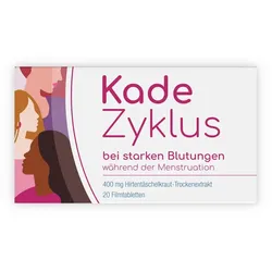 Kadezyklus bei starken Blutung.w.d.Menst 400mg FTA 20 St