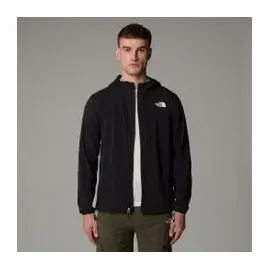 The North Face nimble hoodie softshell jacke schwarz herren - L