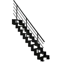 Minka Raumspartreppe Modulario Mini 36 - 300 cm Stahl Schwarz