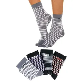 H.I.S. Basicsocken 4er Pack Bunt 39-42