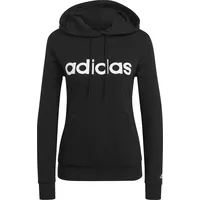 Adidas Essentials Logo Hoodie, SCHWARZ|WEISS S
