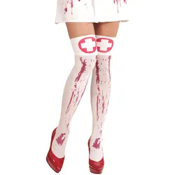 Bloody Sally Krankenschwester Overknees 70DEN - XL