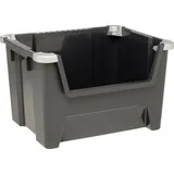 KETER Werkzeugbox 45 l Kunststoff schwarz