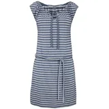VENICE BEACH Jerseykleid Shirtkleid Streifenmuster Blau/Weiß 34