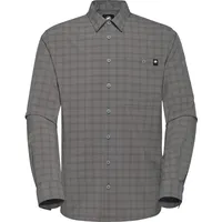 Mammut Lenni Herren Langarmhemd steel black L