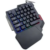 Inter-Tech KB-3035 RGB Gaming Keypad, schwarz, USB (88884112)