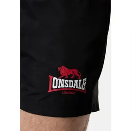 Lonsdale Kilstay Kurze Hose - Black / Red / White - 3XL