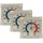 Iloda® Fensterthermometer Transparent 7,5x7,5cm