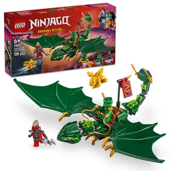 LEGO NINJAGO Lloyds grüner Walddrache - Drache mit Minifiguren 71829
