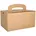 pure 5 cm x 5 cm x 5 cm braun mit Tragegriff