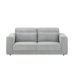 Einzelsofa aus Cord Affaire ¦ silber ¦ Maße (cm): B: 230 H: 97 T: 112