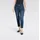 MAC Slim-fit-Jeans "CHINO turn up", Damen, Gr. 42, N-Gr, schwarz basic wash, Denim/Jeans, Obermaterial: 98% Baumwolle, 2% Elasthan, unifarben, slim fit knöchelfrei, Jeans Slim-fit-Jeans, im Five-Pocket Style