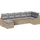 vidaXL Sofa Set 7-tlg. Loungeset beige