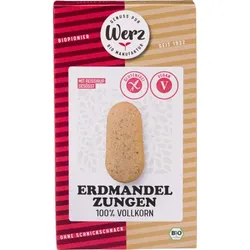 Werz Reis-Erdmandel-Zungen glutenfrei bio