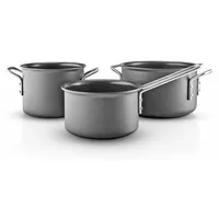 eva solo Grey Line Topf-Set 3-tlg. 1,8 l + 2,5 l + 3,8 l