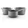 eva solo Grey Line Topf-Set 3-tlg. 1,8 l + 2,5 l + 3,8 l
