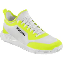 Kempa Kourtfly Handballschuhe Kinder weiß/fluo gelb 38