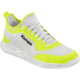 Kempa Kourtfly Handballschuhe Kinder weiß/fluo gelb 38