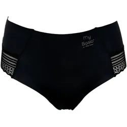 My Basic Hipster »Free cut hipster«, (3er Pack), mit floralen Spitzeneinsätzen My Basic Black XL