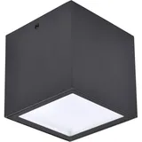 Lutec Gemini 1-flammig Anthrazit 8,5 x 8,5 x 8,5 cm