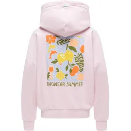 Ragwear Hoodie Print-Akzenten Rosa XL