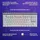 Logitech G515 Lightspeed TKL, weiß, GL TACTILE, USB/Bluetooth, FR (920-012547)