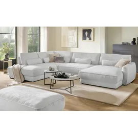 Lounge Collection Wohnlandschaft Chenille 3-Sitzer Beige