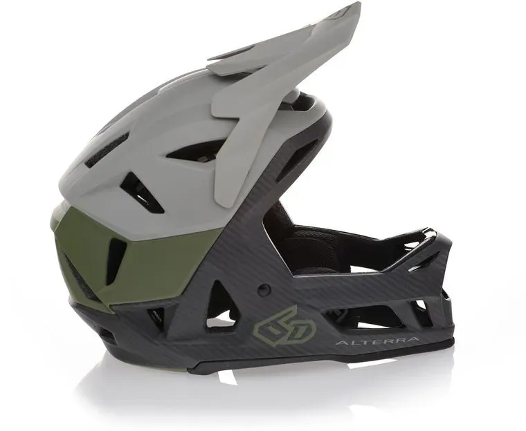 6D Alterra Segment Military Green - MTB Helm - M/L