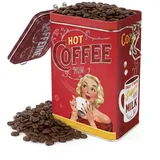 Nostalgic-Art Kaffeedose eckig braun 1,3 l