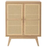 OTTO home Bridget Highboard 87 x 110 x 39 cm Beige / Braun