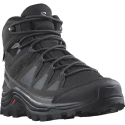 Wanderschuh SALOMON "QUEST ROVE Gore-Tex", Gr. 44, schwarz, Leder, Textil, Textil, sportlich, Schuhe, Wasserdicht