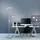 just light. Deckenfluter 1D13NT00C020A Silber