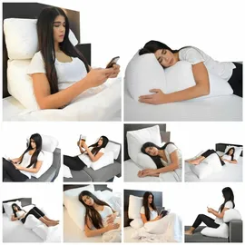 Jekatex Multikissen 60 x 30 cm Weiß