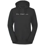 Scott Kapuzenpullover Schwarz/Weiß L