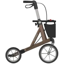 Rehasense Explorer L Outdoor Rollator Aluminium Silber für Erwachsene 150-210 cm 200 kg Traglast