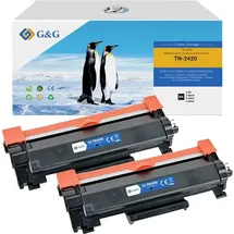 G&G Kompatibel zu Brother TN-2420 Schwarz