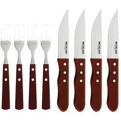Michelino 8-tlg. Jumbo Steakbesteck Set Besteckset