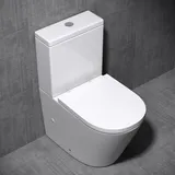 mai & mai Aachen179T Stand-WC mit WC-Sitz Weiß