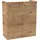 Fackelmann Waschbeckenunterschrank 52 x 60 x 24,3 cm Braun
